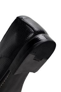 کفش کلاسیک مردانه مشکی چرمی بنددار برند دریمود دری مد