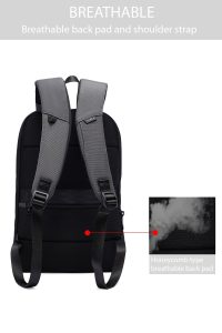 کوله پشتی بدون‌‌جنسیت خاکستری دری مد