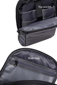 کوله پشتی بدون‌‌جنسیت خاکستری دری مد