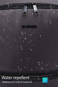 کوله پشتی بدون‌‌جنسیت خاکستری کتان دری مد