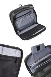 کوله پشتی بدون‌‌جنسیت خاکی سخت‌کیس تکنولوژیک دری مد