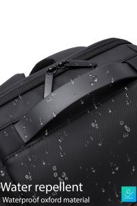 کوله پشتی بدون‌‌جنسیت مشکی تکنولوژیک کتان دری مد