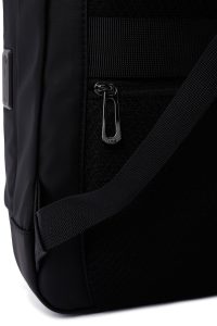 کوله پشتی بدون‌‌جنسیت مشکی تکنولوژیک سخت‌کیس کتان دری مد