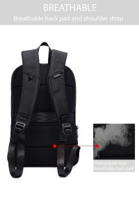 کوله پشتی بدون‌‌جنسیت مشکی دری مد