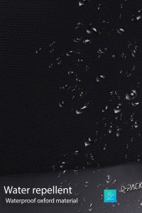 کوله پشتی بدون‌‌جنسیت مشکی دری مد