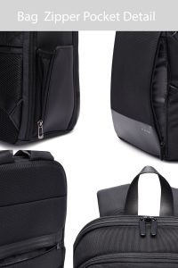 کوله پشتی بدون‌‌جنسیت مشکی دری مد