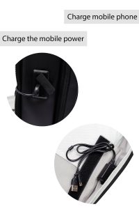 کوله پشتی بدون‌‌جنسیت مشکی دری مد