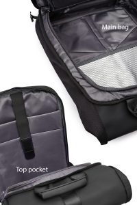 کوله پشتی بدون‌‌جنسیت مشکی دری مد