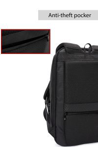 کوله پشتی بدون‌‌جنسیت مشکی دری مد