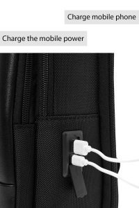 کوله پشتی بدون‌‌جنسیت مشکی دری مد