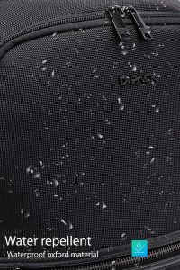 کوله پشتی بدون‌‌جنسیت مشکی کتان دری مد