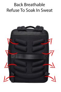 کوله پشتی بدون‌‌جنسیت مشکی کتان دری مد