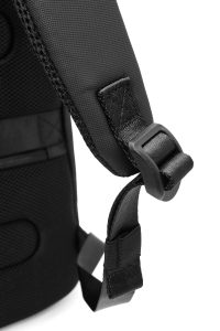 کوله پشتی بدون‌‌جنسیت مشکی کتان دری مد