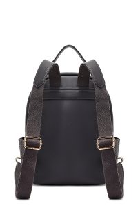 کوله پشتی خاکستری چاپی دری مد