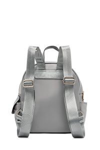 کوله پشتی خاکستری کتان دری مد