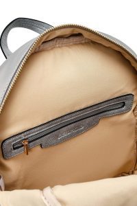 کوله پشتی خاکستری کتان دری مد