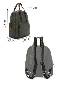 کوله پشتی خاکی کژوال دری مد