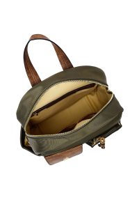 کوله پشتی سبز کتان دری مد