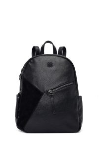 کوله پشتی مشکی با اکسسوری دری مد