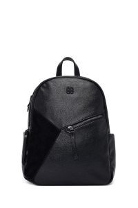 کوله پشتی مشکی با اکسسوری دری مد