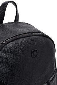 کوله پشتی مشکی با اکسسوری دری مد