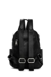 کوله پشتی مشکی بلند چاپی دری مد