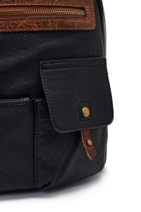 کوله پشتی مشکی دری مد