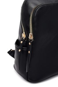 کوله پشتی مشکی طرح‌دار دری مد