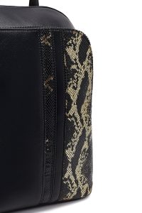 کوله پشتی مشکی طرح‌دار دری مد