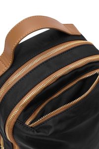 کوله پشتی مشکی کتان دری مد