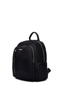 کوله پشتی مشکی کتان دری مد