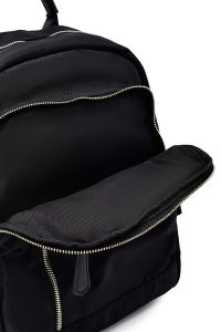 کوله پشتی مشکی کتان دری مد