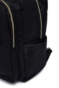 کوله پشتی مشکی کتان دری مد