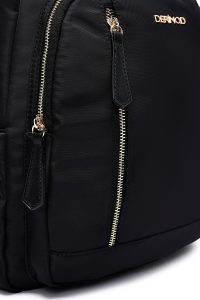 کوله پشتی مشکی کتان دری مد