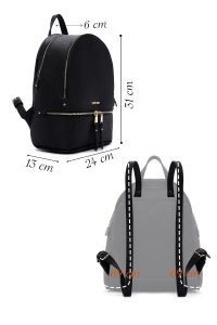 کوله پشتی مشکی کژوال دری مد