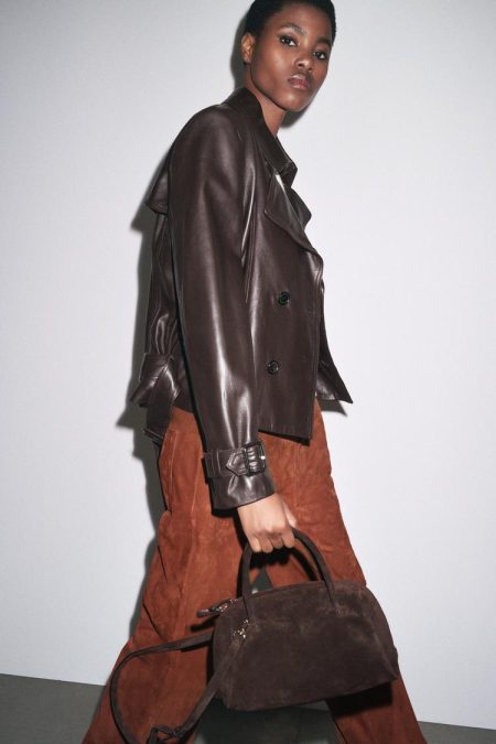 کیف بولینگ زنانه چرمی زارا – ZARA