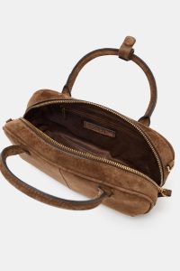 کیف بولینگ زنانه چرمی کوچک زارا – ZARA
