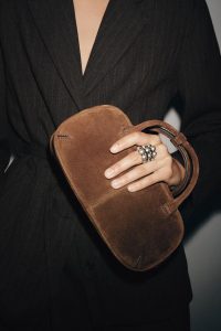 کیف بولینگ زنانه چرمی کوچک زارا – ZARA