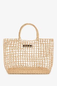 کیف توت زنانه حصیری بزرگ لیمیتد ادیشن زارا – ZARA