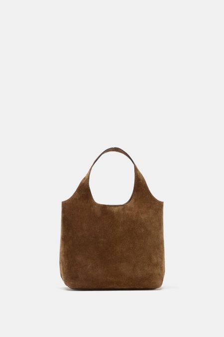 کیف توت زنانه چرمی کوچک زارا – ZARA
