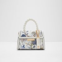 کیف دسته دار چرم مصنوعی زنانه آبی تیره AIRA – ALDO