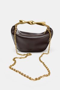 کیف دستی زنانه کوچک دسته فلزی زارا – ZARA