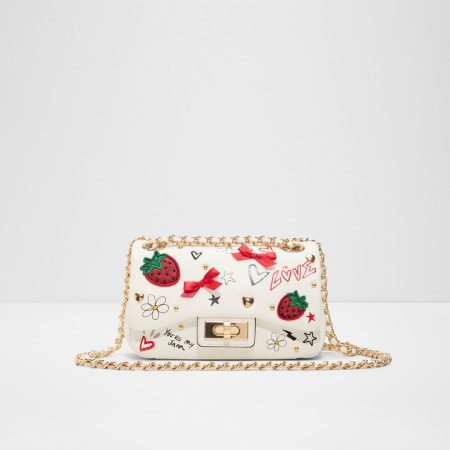 کیف دستی و دوشی زنانه سفید آلدو LOVEBAG – ALDO
