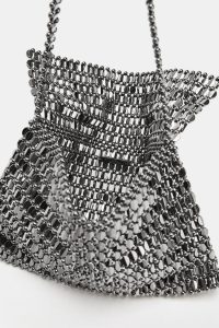 کیف دوشی زنانه اپلیکه‌دار زارا – ZARA