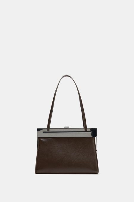 کیف دوشی زنانه با گیره زارا – ZARA