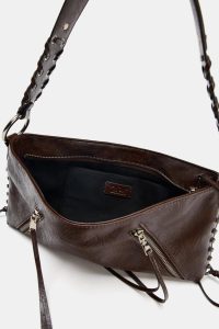 کیف دوشی زنانه زیپ‌دار زارا – ZARA