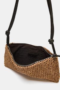 کیف دوشی زنانه منجوق‌دوزی زارا – ZARA