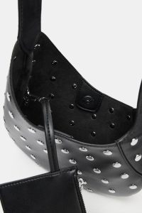 کیف دوشی زنانه میخ‌دار زارا – ZARA