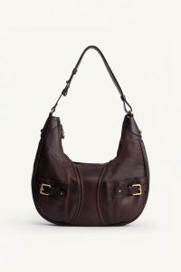 کیف دوشی زنانه چرمی لیمیتد ادیشن زارا – ZARA