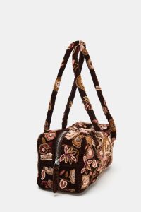 کیف دوشی زنانه گلدوزی‌شده زارا – ZARA